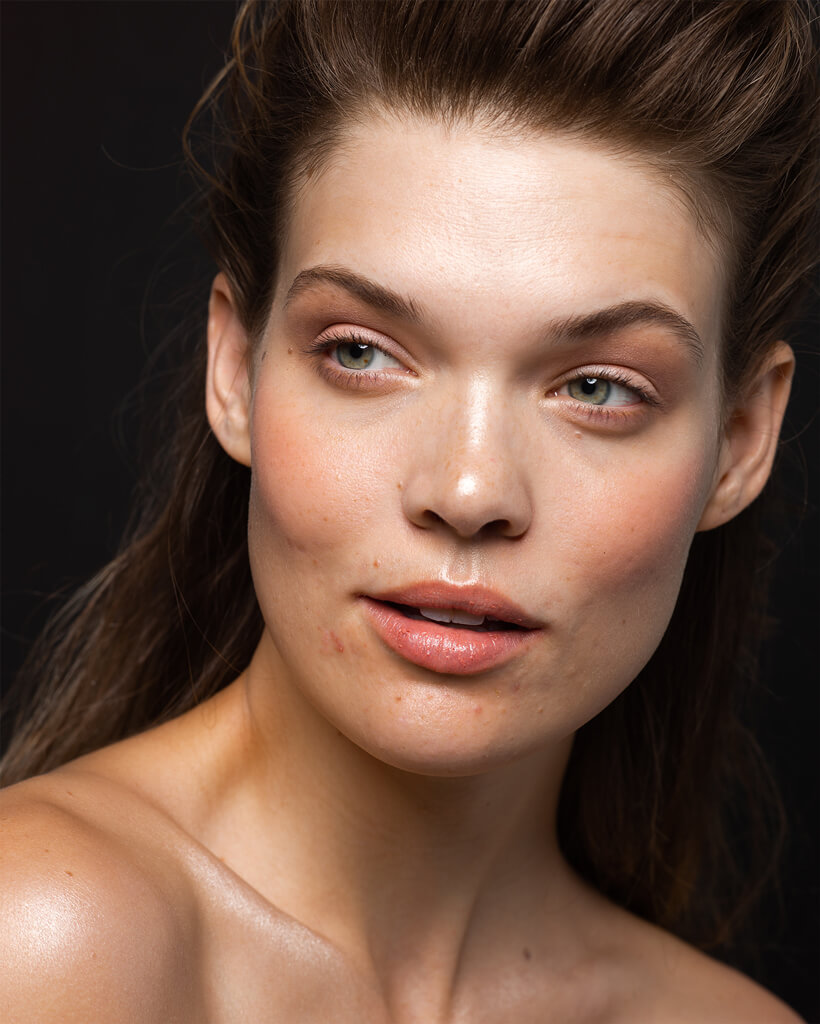 RA Beauty Retouching Challenge #6, Photographer: Michael Woloszynowicz, Model: Jenna Puffer, © Retouching Academy